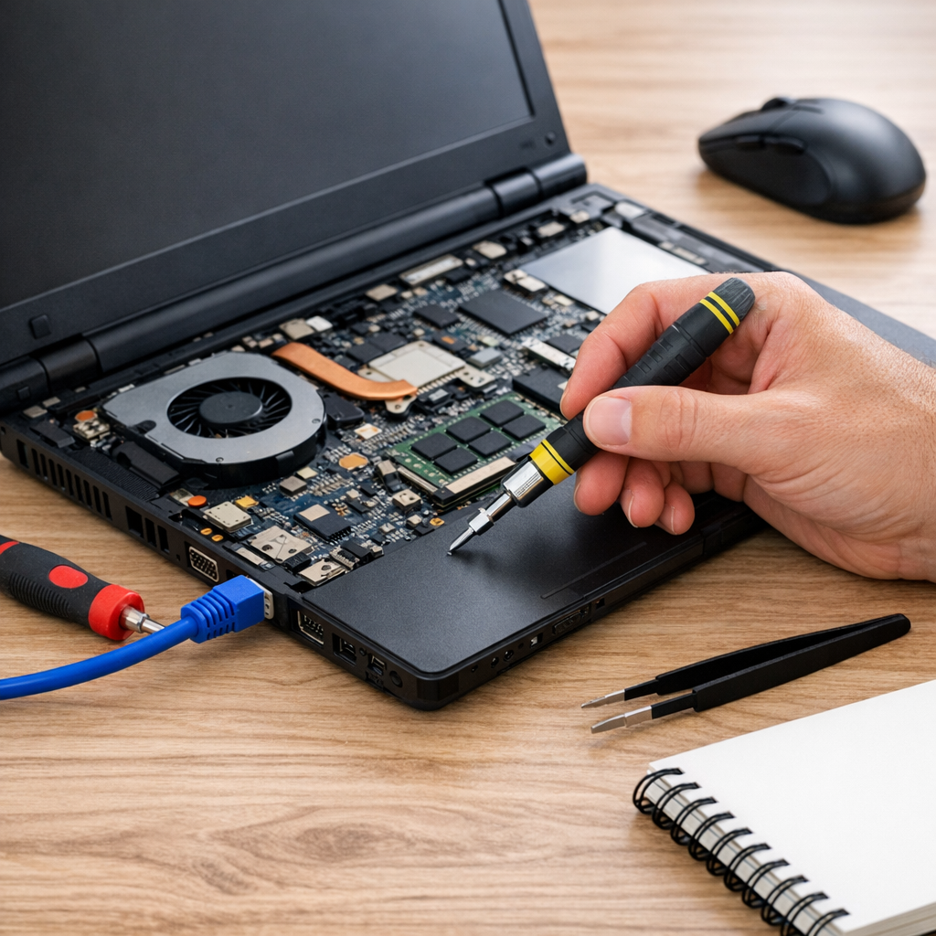 Dépannage informatique chez un particulier à Genilac