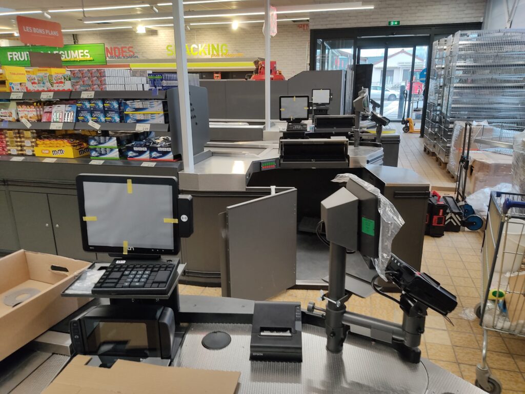 Déploiement caisse Aldi